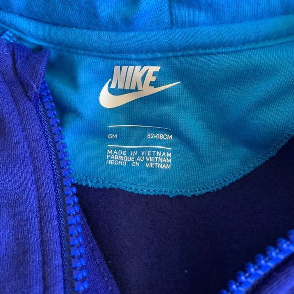 Nike Baby Boys Rise Hooded Romper - Picture 4 of 5